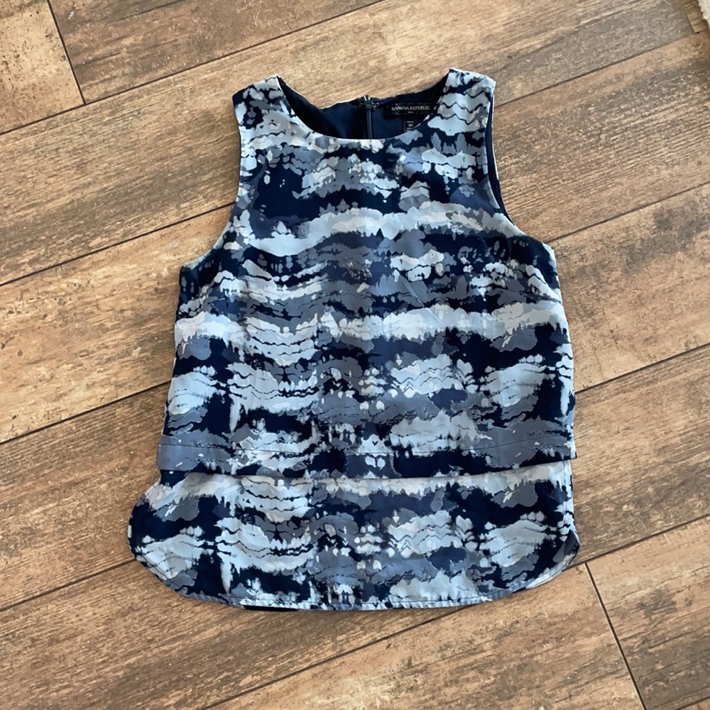 Blue camo tank!